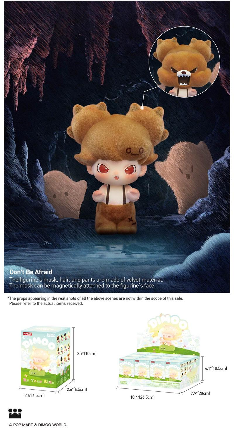 POP MART DIMOO By Your Side Series Figures, Blind Box