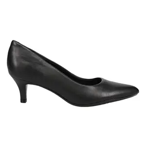 Easy Spirit Womens Lexie Pointed Toe Kitten Pumps Dress Casual Low Heel 1-2" - Black