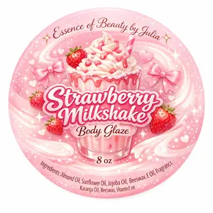 Strawberry Milkshake Body Glaze