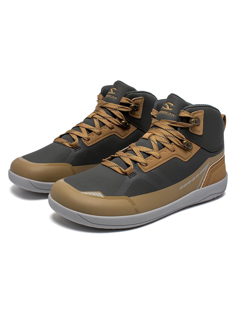 HOBIBEAR Spring/Autumn New Wide-Toe Casual Shoes Unisex Mid-Top Sneakers Walking Shoes