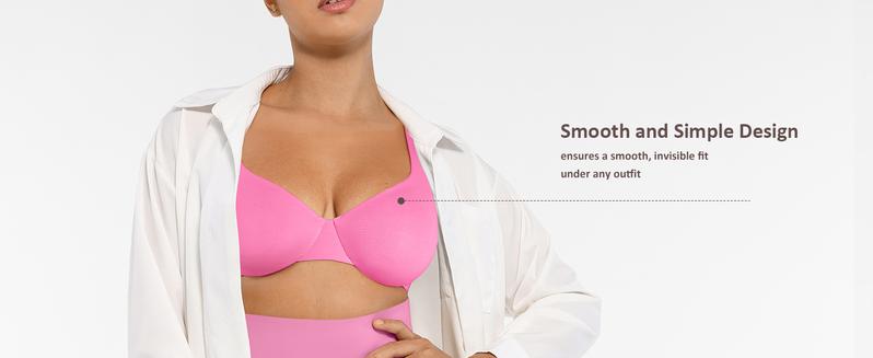 FeelinGirl FeelSoft Minimizer Bras for Women Comfort Underwire Balconette Bras Plus Size Full Coverage No Padded Seamless Everyday Bras Womenswear Comfortable Springtok