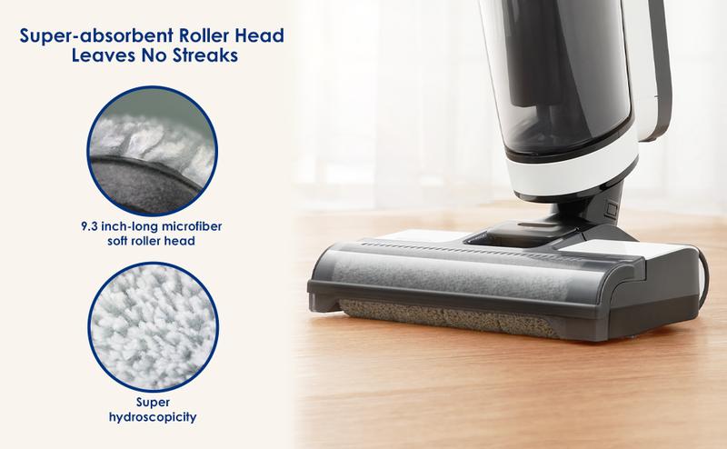 Tineco Replacement 2 HEPA Assembly & 2 Brush Roller Set for iFLOOR 3 Series, Floor ONE S3 Series Cordless Wet Dry Vacuum Cleaner (Not Compatible with Any Other Model)