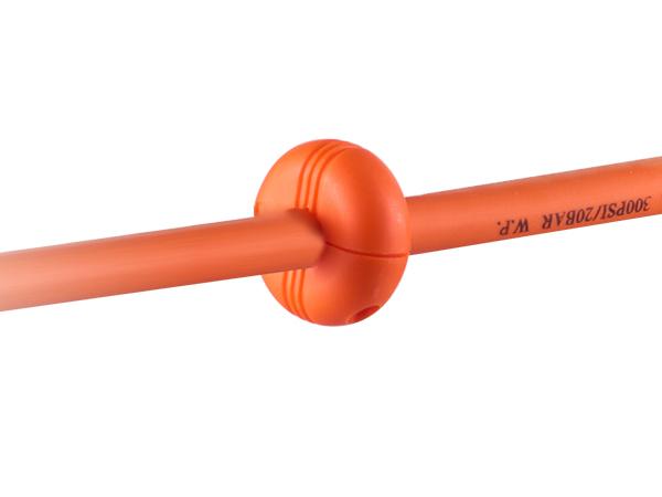 【Back to School】VEVOR Retractable Auto Rewind Air Hose Reel, 100 FT Kink-Free Hybrid Hose (300 PSI), 5 FT Lead-In, Ceiling/Wall Mount Heavy-Duty Single Arm Steel Reel with Double Stopper & Mount Included