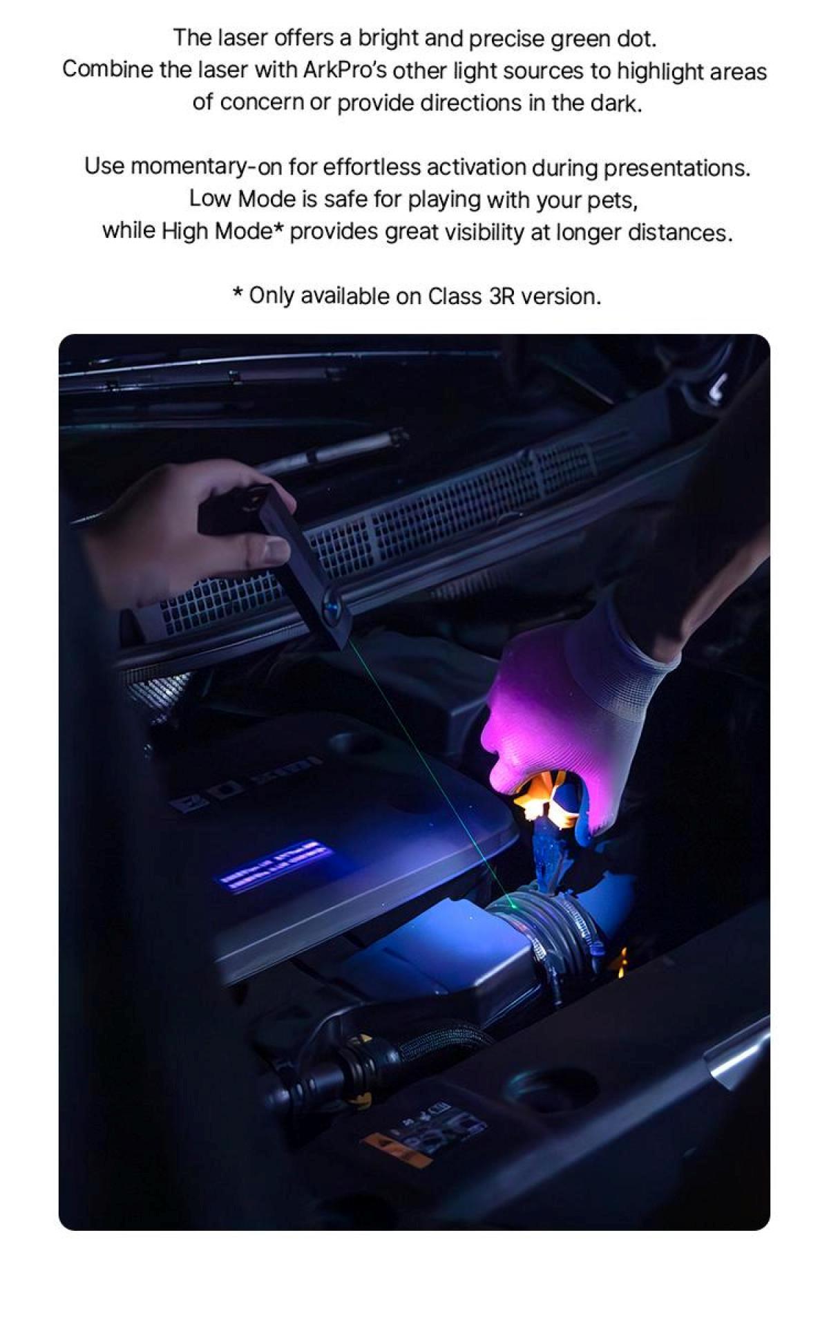 Olight ArkPro Series – Flat Unibody EDC Flashlight with Multi-Light Sources