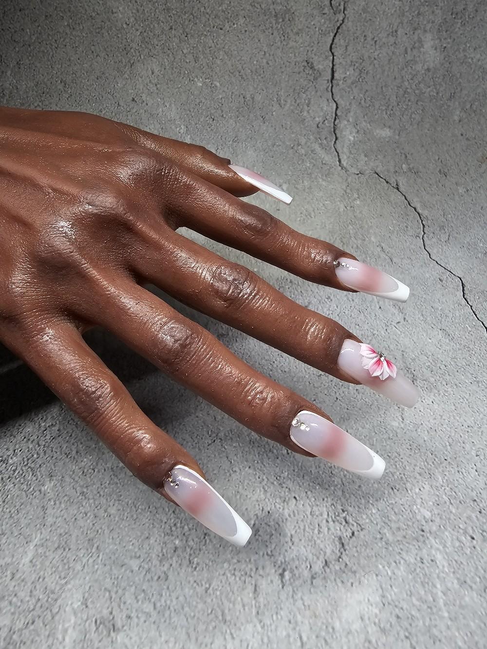 Realistic Silicone Nail Practice Hand  Nail Art  Manicure