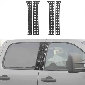 For 2007-2013 Chevy Sulveradi/GMC-SIERRA/Avalanche Car Window Pillar Posts Cover Trim Vehicle Accessories Car Accessory