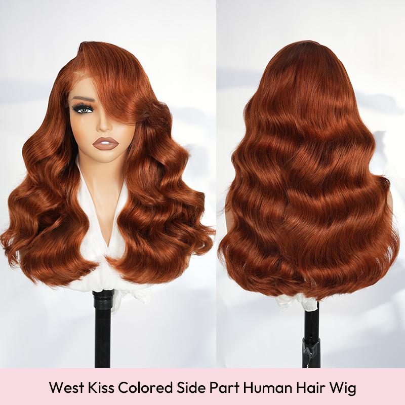 [Valentine's Day Essential] West Kiss Glueless Right Side Part 250% Density Layercut Wave 6x8 Lace Closure Wig Pre-Plukced Hair TikTokShopHolidayHaul