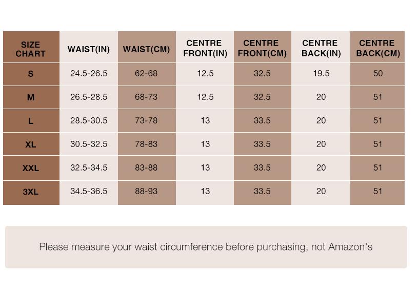 FeelinGirl Plus Size Waist Trainer Vest With 3 Rows of Eye and Hook Compression Cotton Shapewear Spandex Womenswear Everyday Basic Adjustable Belts