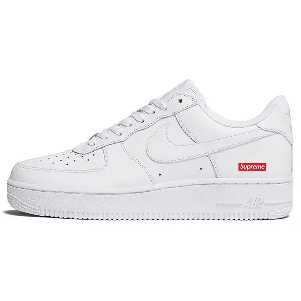 (Men Size SKU: CU9225-100 )Nike Air Force 1 Low Supreme White Casual Sneakers Trendy Fashion Sneaker