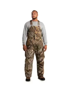 Berne Mens Heritage Insulated Duck Realtree Apx 100% Cotton Bib Overall 2XL