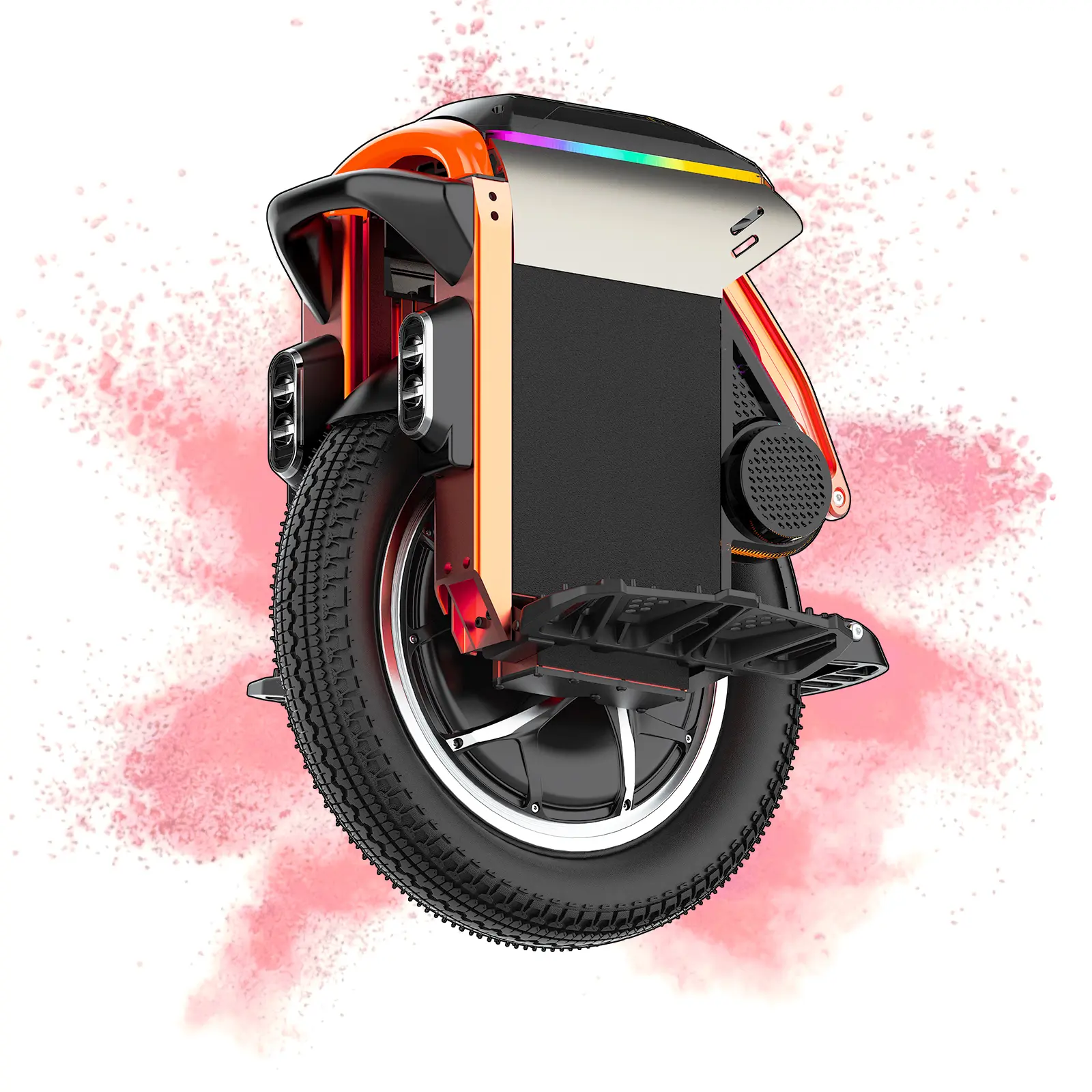 KingSong S16 Pro E-Unicycle - 1-Wheel Hoverboard, Urban Pocket Rocket, Multifunctional Self-Balancing Device for Professionals, 1480Wh Battery, 5000W Peak Motor, 37 MPH Speed, 80-Mile Range, Musical Feature, 70lb (32kg) Capacity, Parking Pedal, One Wheel
