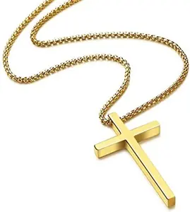 Cross Necklace Pendant for Women and Men Cross Chain Gift