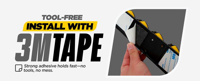 Beyond Fishing GripLock Vertical Fishing Rod Rack – Wall-Mounted Fishing Rod Holder for Garage – Stores Up to 9 Rods or Combos –Space-Saving Durable Fishing Rod Holders for Serious Anglers