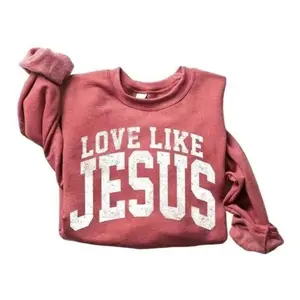 Vintage Love Like Jesus Sweatshirt /Christian sweatshirt / Mother's Day gift /Faith sweater / Religious gift / Motivational sweatshirt