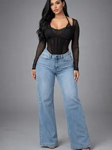 Stretchy Straight Leg Jean