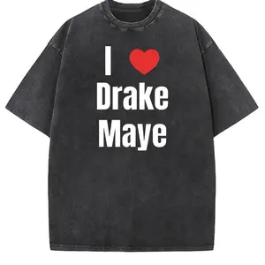 T - shirt with “I [Heart] Drake Maye” design, for fans showing support