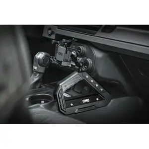OMU Genesis Series Aluminum Center Console Grab Handle With Phone Holder For Ford Bronco - Adjustable Angle & Non-Slip Design - High-Quality Aluminum Alloy