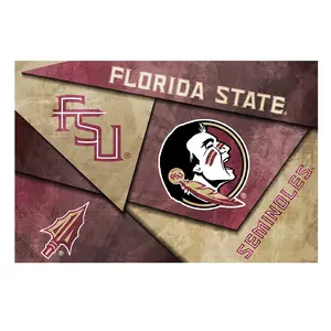 Florida State Seminoles Mosaic Poster 12" x 18"