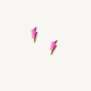 Del'or x Wildlike Lightning Bolt Studs