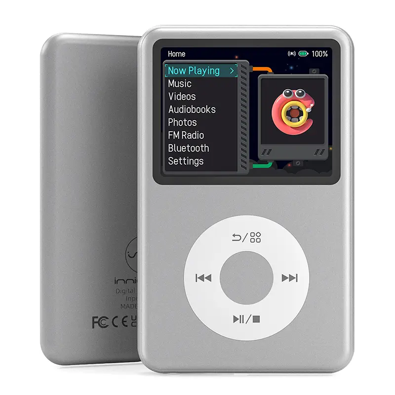 Innioasis Y1 Retro MP3 Player with Bluetooth Back to the 2000s Digital Music & Video Player 2.4" Display, HiFi Sound, Portable Music Player tiktokshopbacktoschool