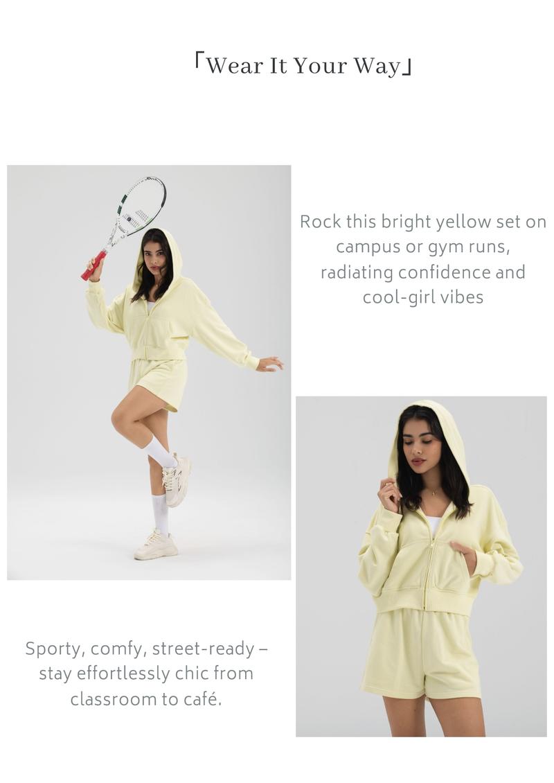 Chicovar Women's Zip Up Hoodie Sweatshirt Track Jacket with Pockets, Long Sleeve Casual Athletic Jacket for Workout, Running, Gym, Walking & Travel