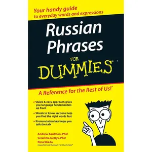 Russian Phrases For Dummies 1st Edition