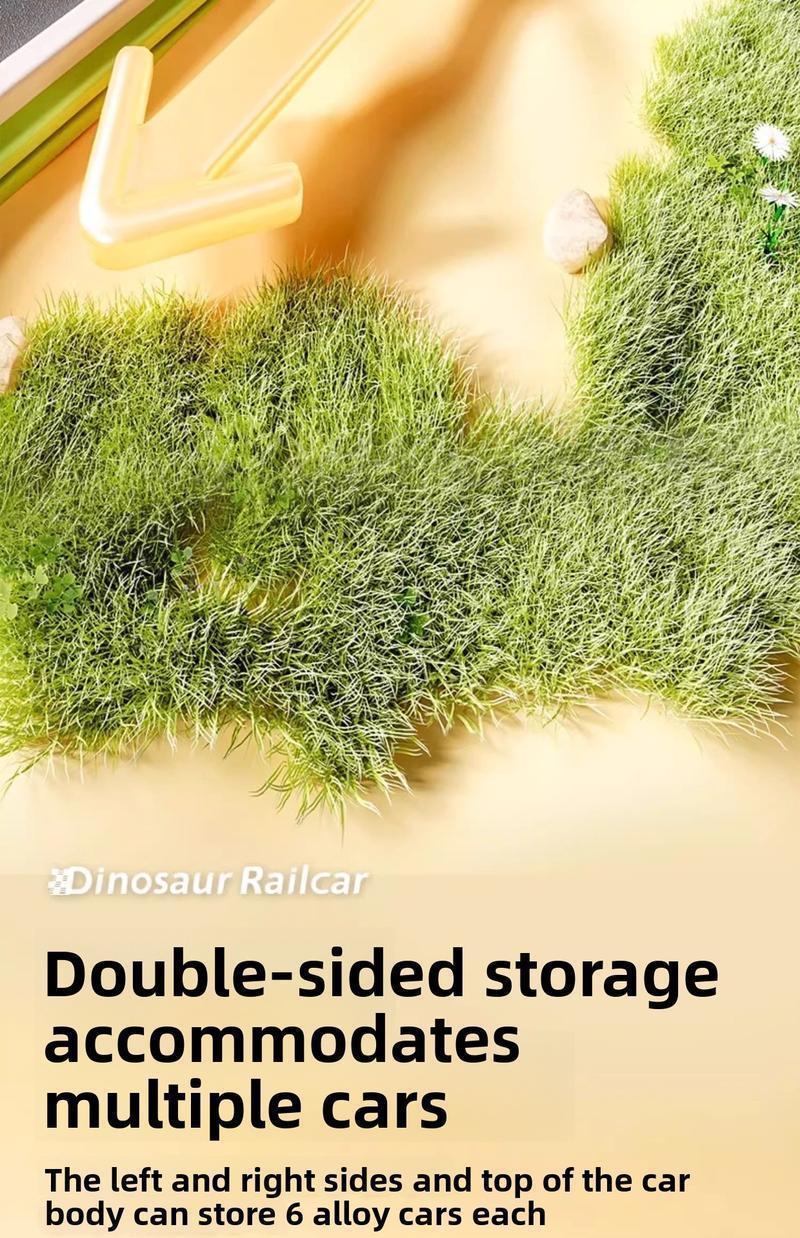 Dino Car Carrier Playset – Transforming Dinosaur Transport Truck with 12 Mini Die-Cast Cars, Launch Ramps & Storage, Toddler Toy for Ages 3–6 Transforming Dinosaur Transport Truck