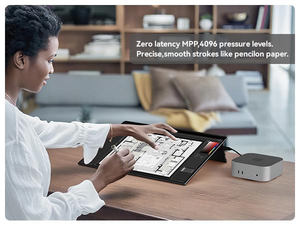 EHOMEWEI Q3 Touchscreen extra Portable Monitor with Stylus Pen, 2.5K 60Hz 16'' 2560 * 1600, 400 Nit HDR, FreeSync, Eye Care, Laptop/PC/MAC/Phone/Switch2/XBox/PS5