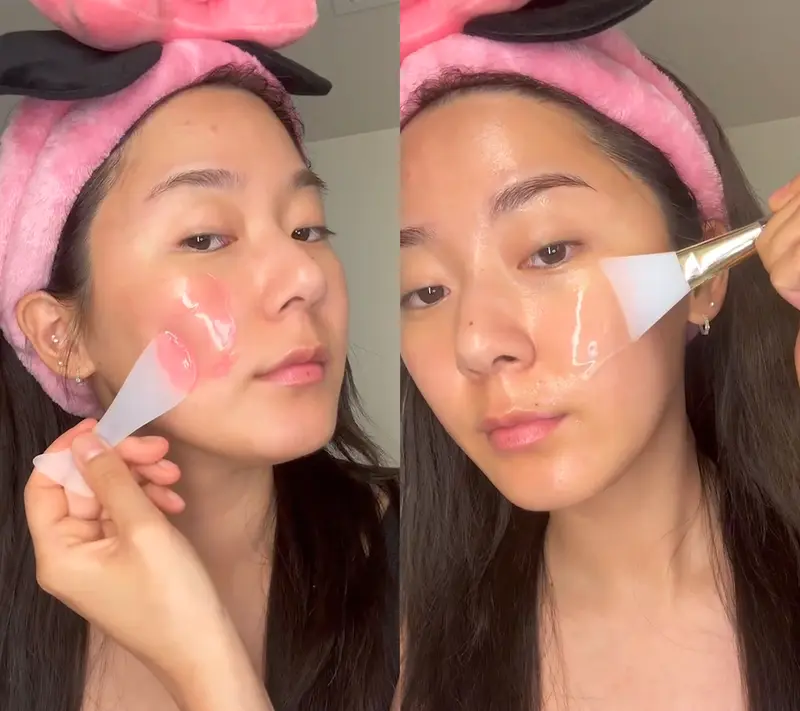 [medicube] Collagen Night Wrapping Mask : SLEEP, SHED, AND GLOW! Skincare Skin Repair Comfort Pink