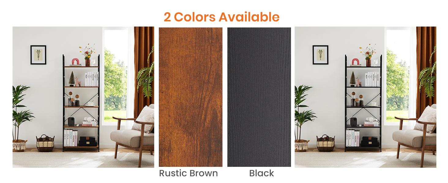 【Deal】Sweet Furniture 5 Tier Bookshelf: Modern Industrial Corner Storage Organizer for Bedroom, Home Office-Tall Bookcase for Books, Garage Kit, CDs, Movies 【Deal】Sweet Furniture 5 Tier Bookshelf: Modern Industrial Corner Storage Organizer for Bedroom, Home Office-Tall Bookcase for Books, Garage Kit, CDs, Movies