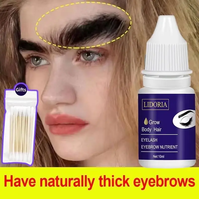 Fast Eyebrow Growth Serum Eyelash Hair Growth Anti Hairs Loss Product Prevent Baldness Fuller Thicker Lengthening Eyebrow Makeup
