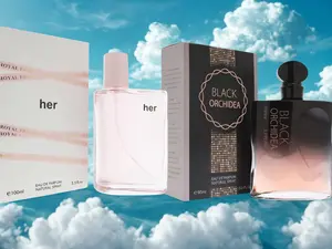 Her Eau de Parfum Natural Spray 100ml+ Black Orchidea Eau de Parfum Natural Spray 96ml Bundle