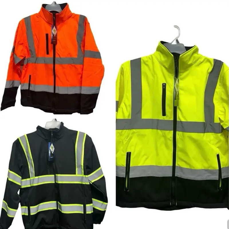 Waterproof Reflective Safety Jacket - Home Improvement Work Safety Gear with Enhanced Visibility, Reflective Safety Vest