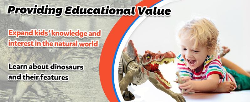 (New Release) RC Spinosaurus Toy, swift movement & water spray, gift for kids