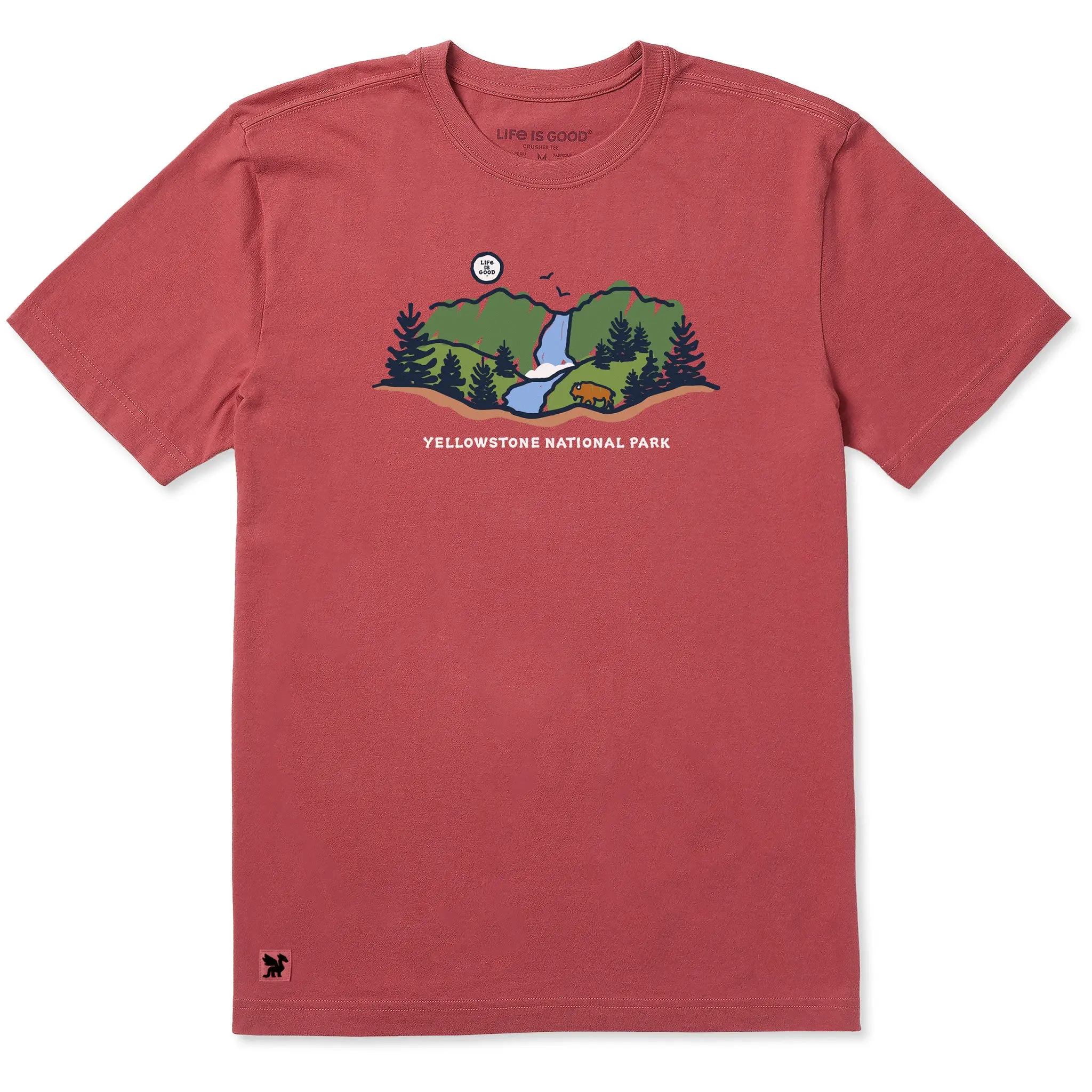 Men's Yellowstone Vista Short Sleeve Crusher Tee