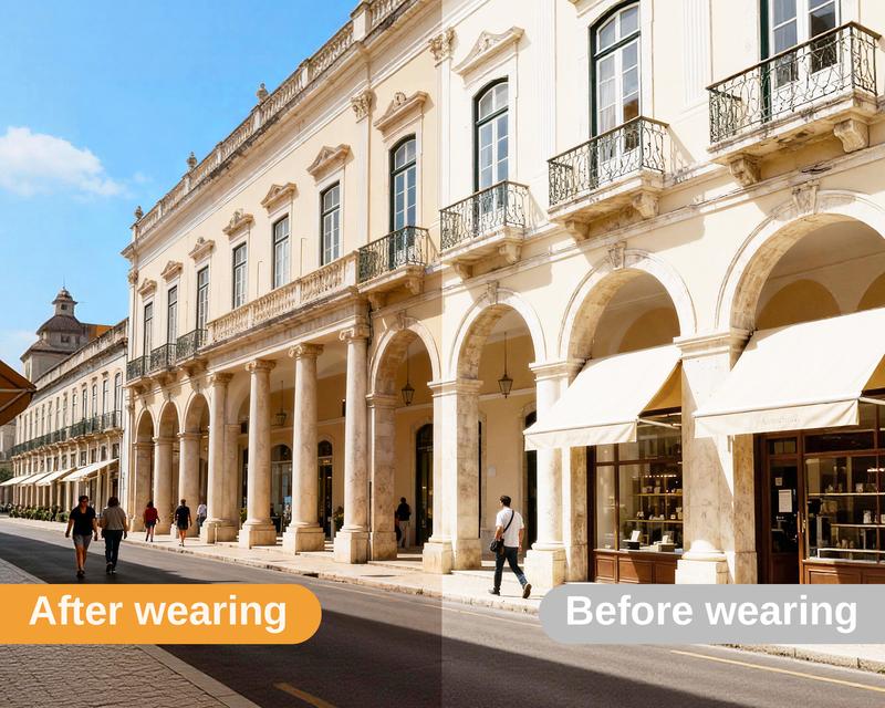 DIMA Eyewear - Ever Sunglasses , Stylish Eco-friendly Biodegradable Frame CR39 Lenses Black Espresso Tortoise Comfortable Fit Sun Protection