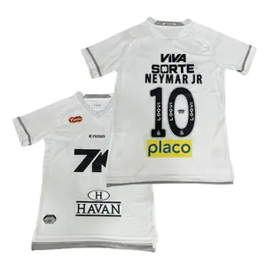 NO.10 Neymar JR 25 26 Santos FC Home Short Sleeve Jersey Soccer Jersey Fans Version Football Jersey