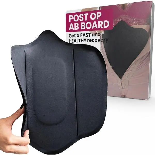 Post-Surgery Abdominal Board After Liposuction BBL Post Op Supplies Ideal Under Fajas Colombianas Helps Low Tummy Control Shapewear Womenswear Compression Basic Casual Minimalist, Abdominal Compression Shorts Shapewear Belts, Adjustable Abdominal Shapewea