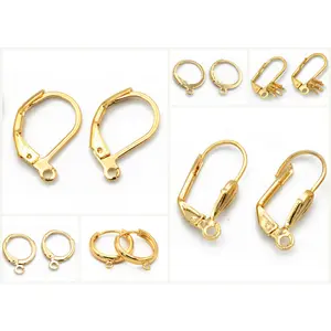 18K Gold Filled Alternative Earring Hooks – Lightweight Gold Filled Alternative Lever Back Findings