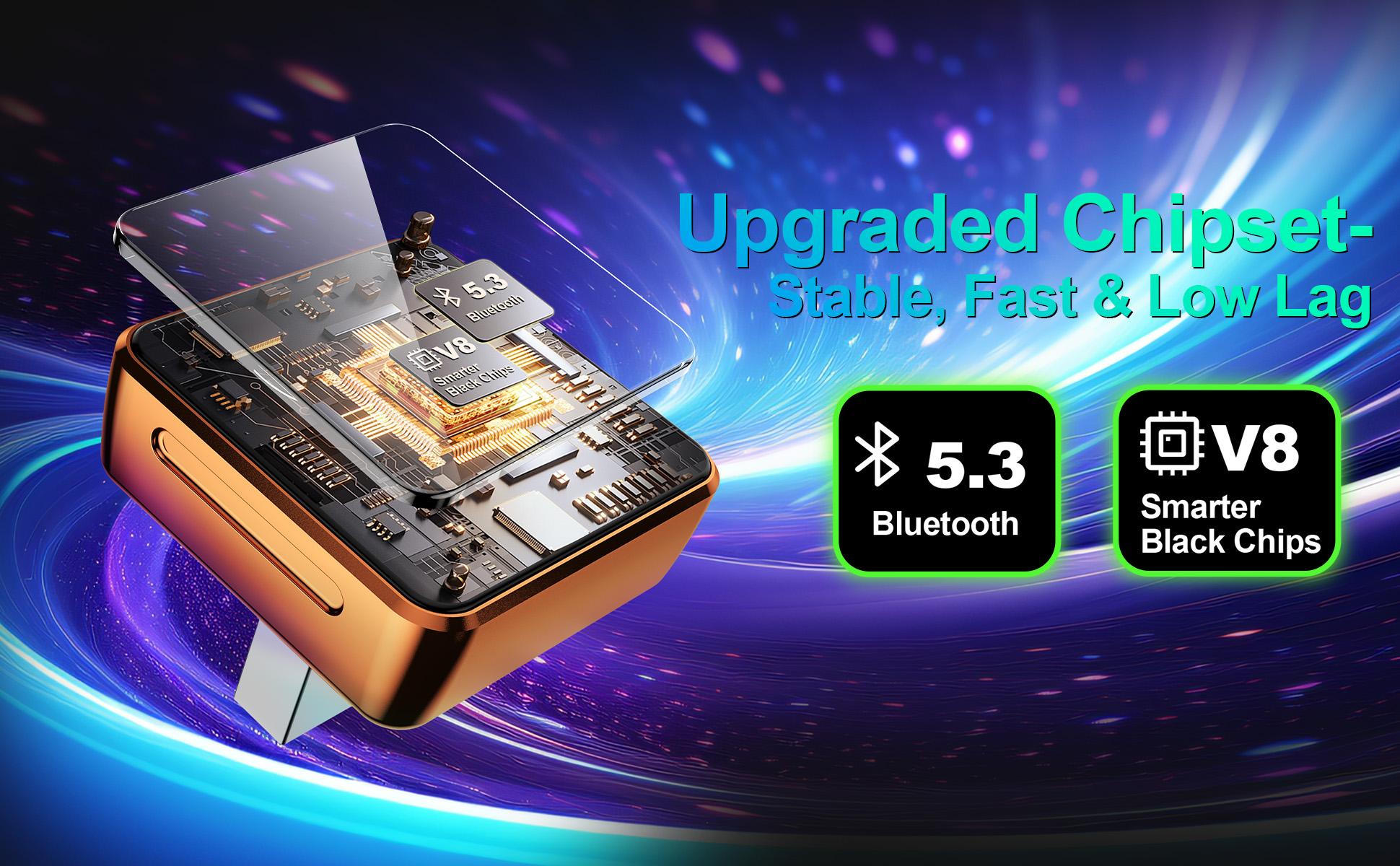 Mini Orange Cube Wireless CarPlay & Android Auto Adapter 2026 Plug & Play Fast Auto-Reconnect for Enhanced Connectivity