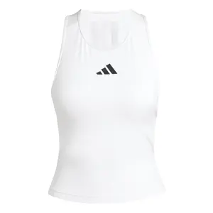 adidas Womens Power 3-Stripes Racerback Tank  Casual - White