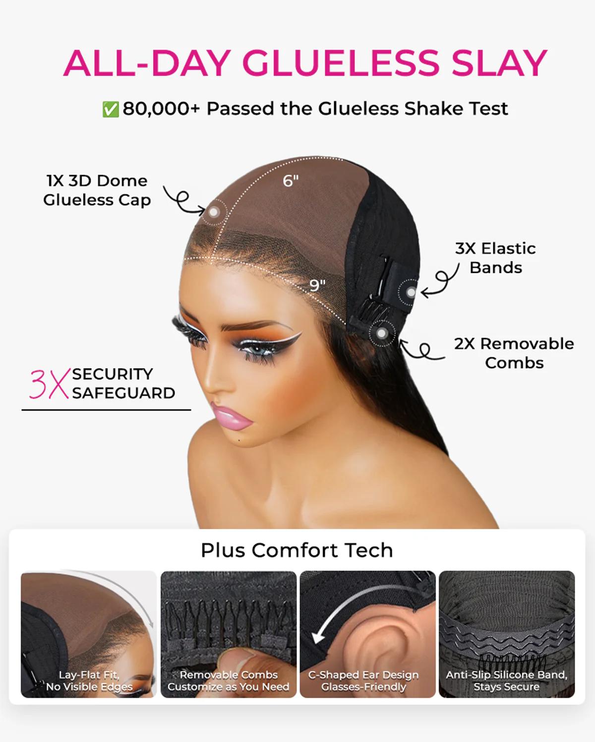 [NEW ARRIVAL] ISEE HAIR Wear Go M-Cap 9x6 Blow Out Face-Framing Layered Cut Glueless Wig HD Lace Closure Pre-bleached Tiny knots #Category Spotlight SpringStatements