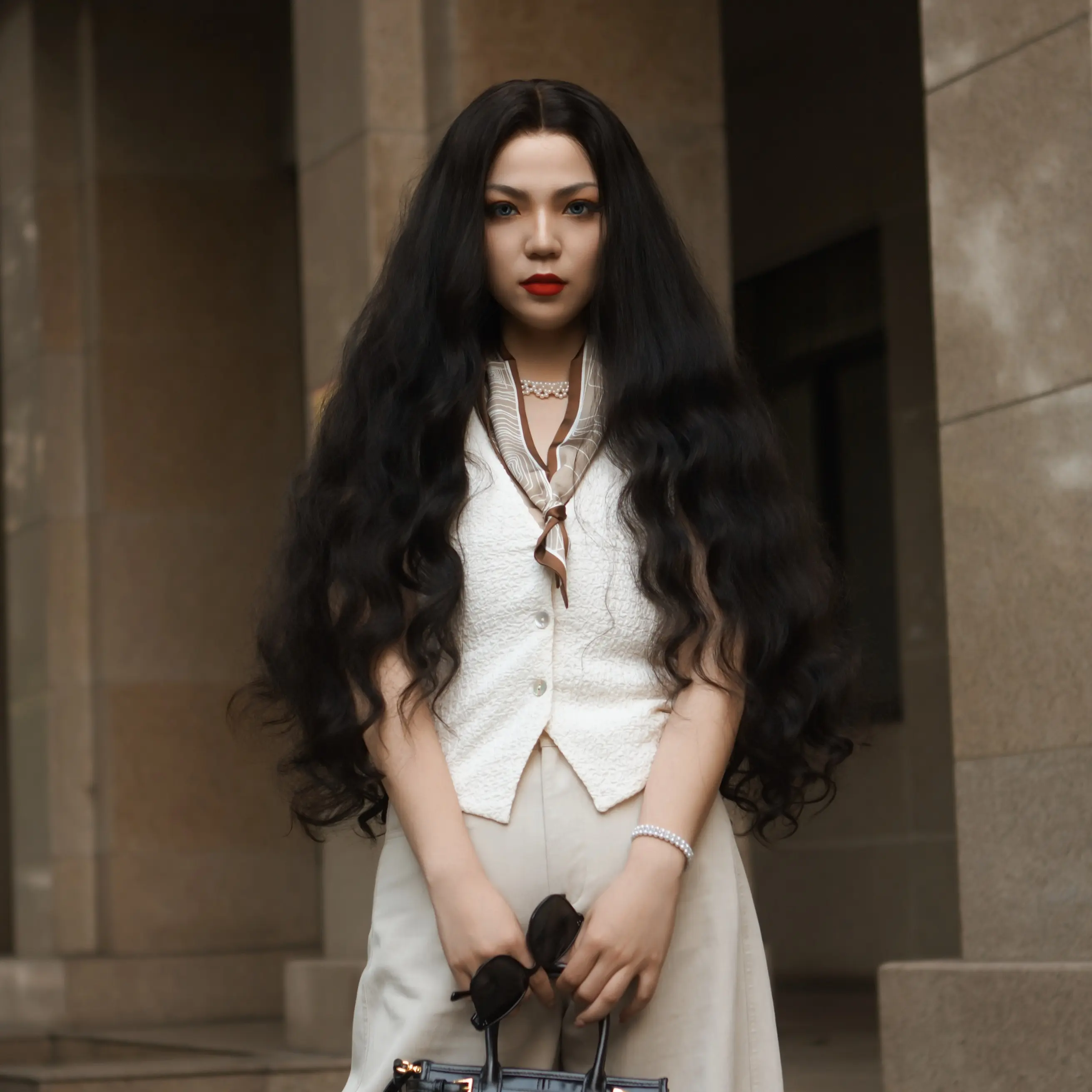 [Luxury Queen Series] FF WIG Body Wave Raw Human Hair Glueless Wig 24 26 30 Inches 9*6 Pre-Cut HD Lace 250% Density Natural Black Wear Go Wig with Special Drawstring
