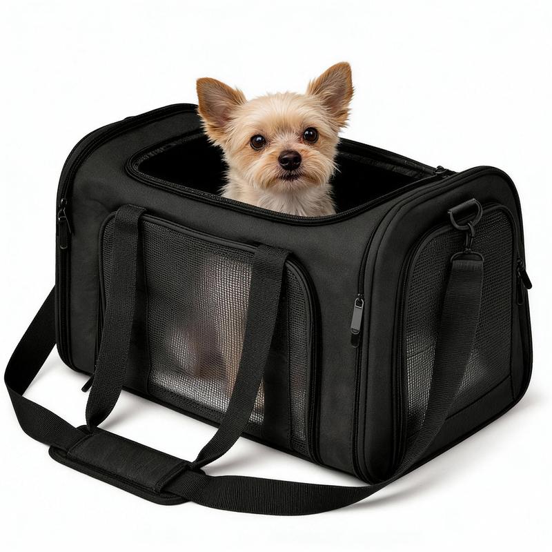 COZPAW Large Cat Carriers Dog Carrier Pet Carrier for Large Cats Dogs Puppies up to 25Lbs, Big Dog Carrier Soft Sided, Collapsible Travel Puppy Carrier - Large
