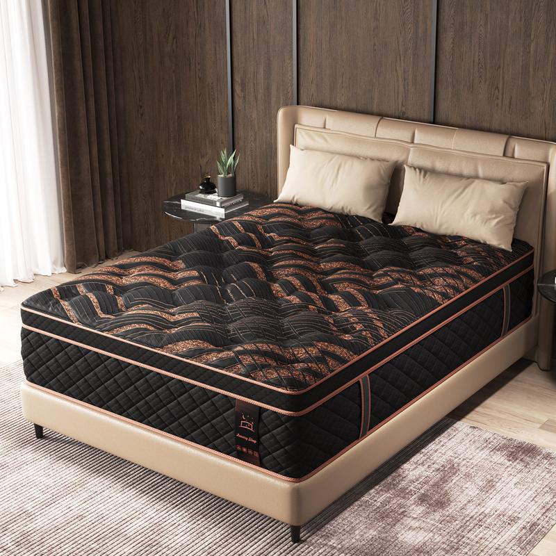 12/14Inch Mattress Twin Full Queen King Bed Size Memory Foam - Ergonomic Design Medium Firm Hybrid Mattress, Luxurious Comfort With Pocket Springs Gel Memory Foam