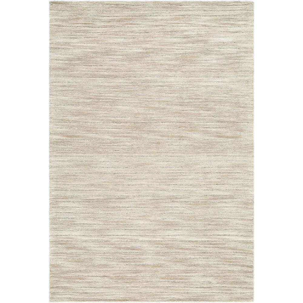 Benchcraft Handmade 100% Wool Neutral Area Rug - Living Room Mat, Tufted Design, Durable Construction, Rustic Farmhouse Style Home Accent, Room Decor, Easy Spot Clean