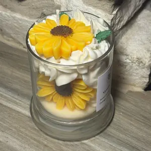 Sunflower candle Sunflower candle