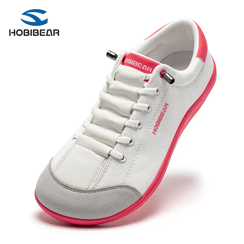 HOBIBEAR Women's Barefoot Wide Fit Canvas Slip-On Sneakers - 0 Drop, Comfortable Insoles, All Black Lightweight Casual Footwear for Walking (Ideal Gift Option), Wide Fit Shoes, Lightweight Shoes, Casual Shoes tiktokshopbacktoschool