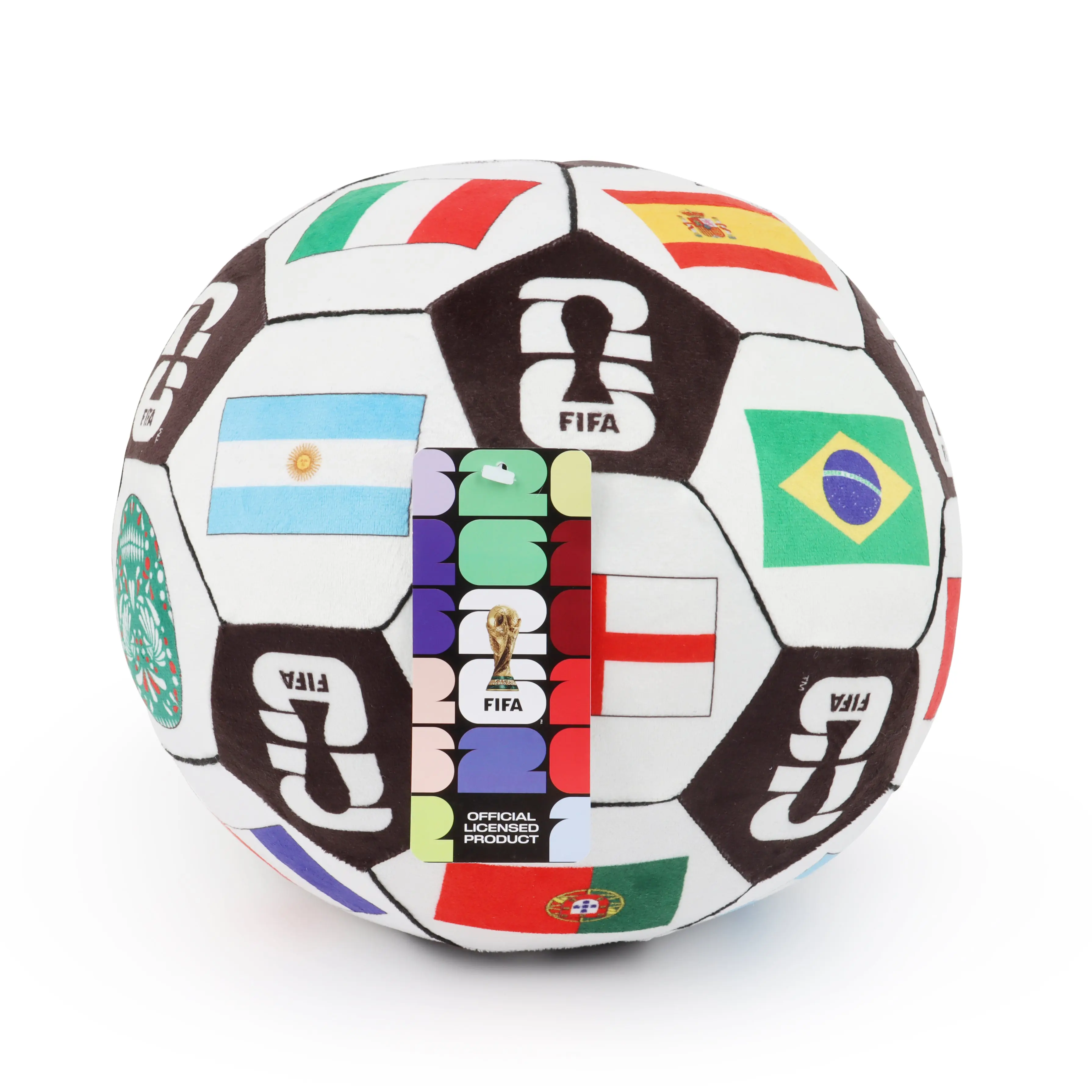 Jay Franco Official FIFA, Team USA, and Messi Plush Soccer Ball Pillow Buddy – Ultra-Soft Stuffed Plushie & Cozy Pillow, Official Licensed Product, 8 Inch