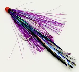 LINE-SIDED TACKLE CO. ORIGINAL HUMPBUSTER TROLLING LURE (COLOR: BALLISTIC BLACKFIN)